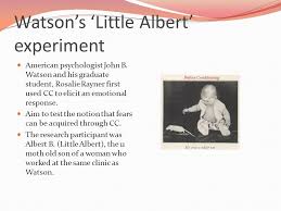Famous Psychologists to Know     ppt download Simply Psychology Little Albert Study  Conditioned Emotional Reactions  The Case of Little  Albert   All About Psychology