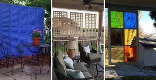 20 outdoor patio privacy screen ideas