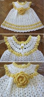 sweet and easy crochet baby dresses
