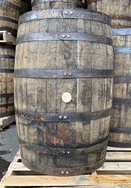 used rye whiskey barrel