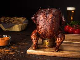 Beer Can Chicken In Electric Smoker gambar png