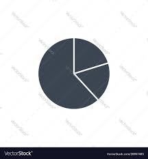 Pie Chart Related Glyph Icon