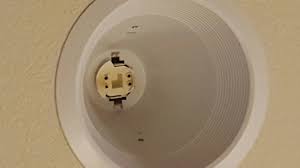 To change recessed light bulb halogen. How Can I Replace Broken Cfl Bulb In A Recessed Light Fixture Home Improvement Stack Exchange