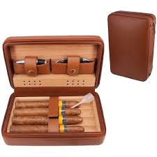 cigar case cedar wood portable cigar