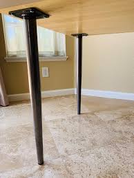 28 Metal Tapered Legs Tapered Table