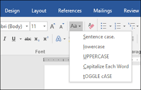 uppercase text in excel