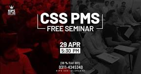 Join CSS Seminar: Unlock Your Civil Service Journey