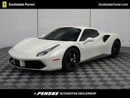 ferrari 488 spider bianco avus