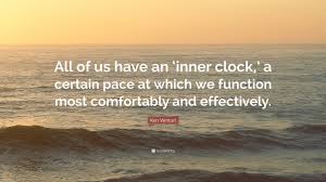 May 17, 2013) was an american professional golfer and golf broadcaster. Ken Venturi Quote All Of Us Have An Inner Clock A Certain Pace At Which We Function Most Comfortably And Effectively 7 Wallpapers Quotefancy