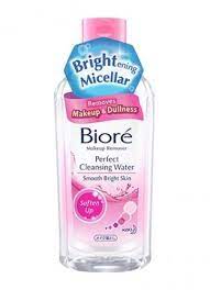 biore perfect cleansing water beauty