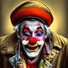 fake homeless clown clown makeup