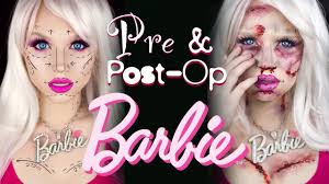 pre and post op plastic surgery barbie