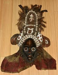 antique african dan tribe deangle