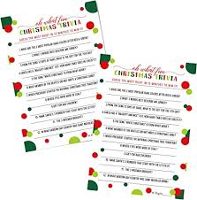 Here's to nonstandard browsing habits. Amazon Com Oh Fun Christmas Trivia Game Cards Pack Of 25 Version 2 Jolly Guessing Activity For Adults Kids Groups And Coworkers Holiday Event Supply Red Green And Gold 5x7 Printed Set