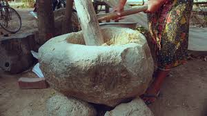 The wooden pestle offers sumptuous dishes from carvery lunch and light snacks to an evening meal. Woman Pounding Food Using A Pestle With Handle In A Stone Mortar 1288174 Stock Video At Vecteezy