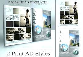 Full Page Ad Template