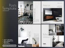 interior design brochure psd 16 000