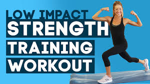 low impact strength training workout