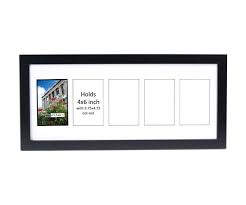 Opening Glass Face Black Picture Frame