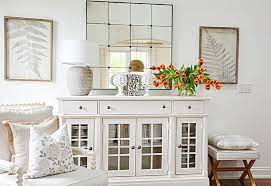 How To Decorate A Buffet Sideboard