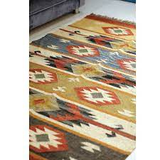 indian handmade jute kilim rug carpet