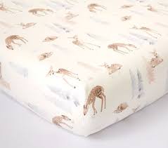 Woodland Fawn Baby Bedding Pottery