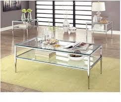 Metal And Glass Coffee Table Cm4162crm