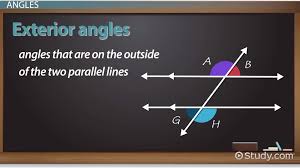 transversal definition angle