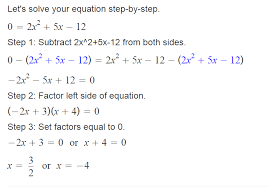 Quadratic Formula And Solve 0 2x 2 5x