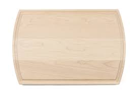 large wood cutting board with juice groove