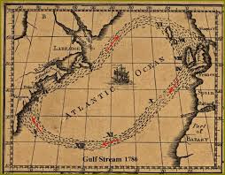 Geogarage Blog This Old Map Benjamin Franklins Gulf