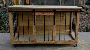 Custom Reclaimed Barn Wood Dog Crate