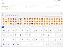 new emoji in windows 10 and windows 11