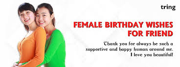 happy birthday wishes for female friend