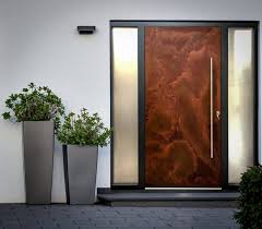 Liquid Metal Front Entrance Doors