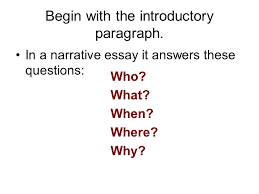 How to write a Narrative Essay Outline  Prompts   Samples