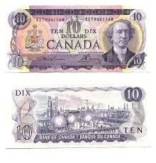 1971 1971 10 dollar note lawson