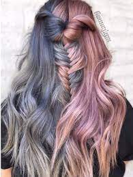 Fyi, it requires more than changing your. Split Hair Dye Two Tone Hair The Hair Split Dyed Hair Pink Hair Dye Hair