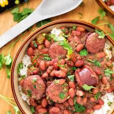 red beans and rice with sausage