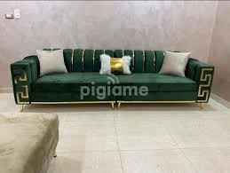latest green four seater sofa set kenya
