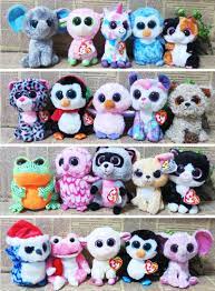 4.4 out of 5 stars 7. 20pcs Lot Ty Beanie Boos Plush Animals Plush Toys Ty Big Eyes Soft Toys For Kids In Stuffed Plush Animals From Toys Ho Beanie Boos Boo Plush Ty Beanie Boos