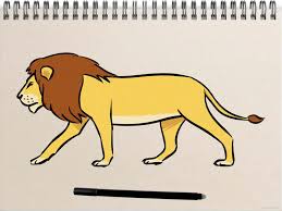 lion drawing ideas how to draw a lion