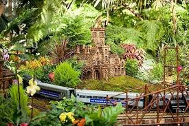 botanical garden s holiday train show