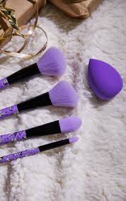 christmas cosmetic brush set