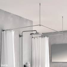 Shower Curtain Rail U Shape Dsu900