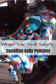 Canadian Baby Ponchos Car Seat Poncho