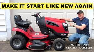lawn tractor won t start try this easy