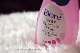 review biore mild cleansing