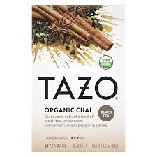 tazo organic chai tea nutrition