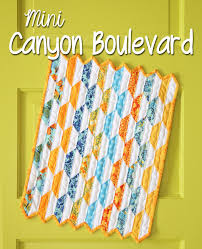 [guia para descargar en caso de dudas o problemas. Mini Canyon Boulevard Quilt Pattern Sassafras Lane Designs